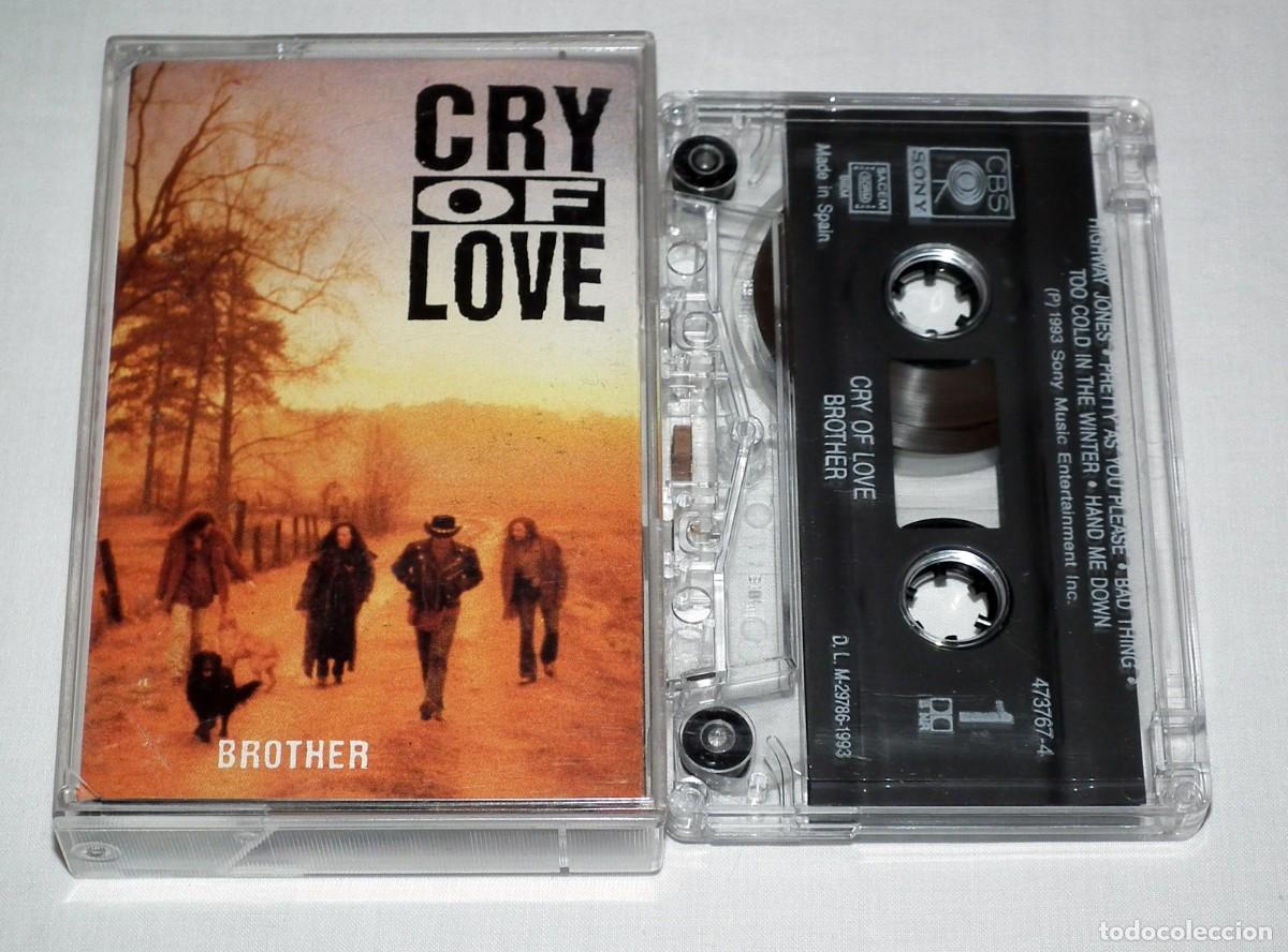 Casetes antiguos: CASSETTE CRY OF LOVE - BROTHER