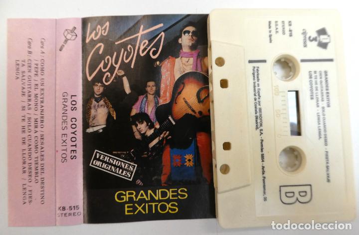 Casetes antiguos: CINTA CASETE LOS COYOTES &ndash; GRANDES EXITOS 1987 - Foto 1