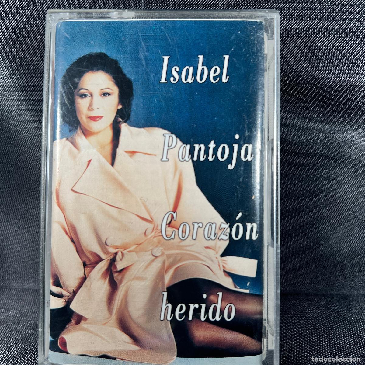 Casetes antiguos: ISABEL PANTOJA - CORAZ&Oacute;N HERIDO - CASETE - Foto 1
