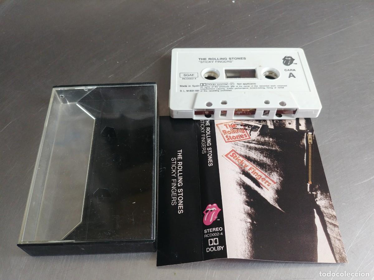 Casetes antiguos: THE ROLLING STONES-CASETE STICKY FINGERS
