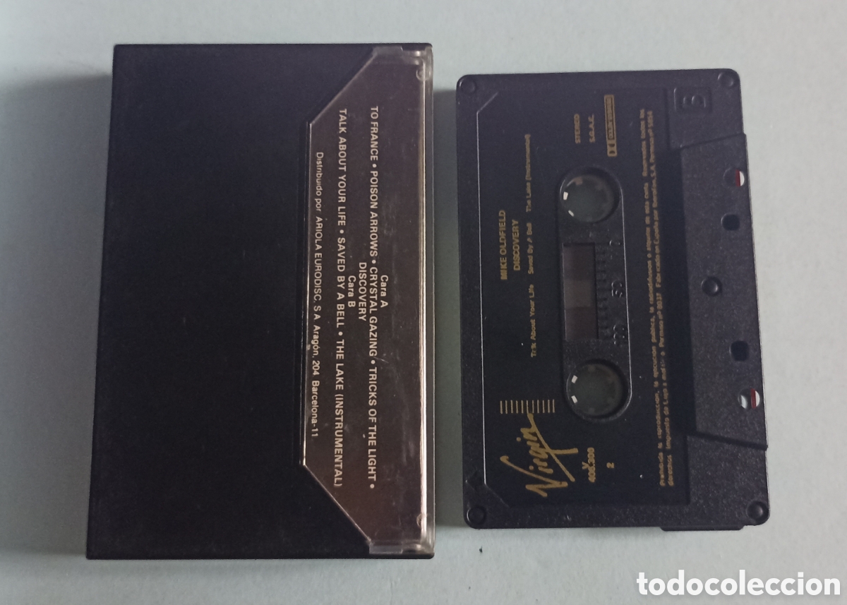 Casetes antiguos: Cinta Casete Mike Oldfield - Discovery - Foto 2