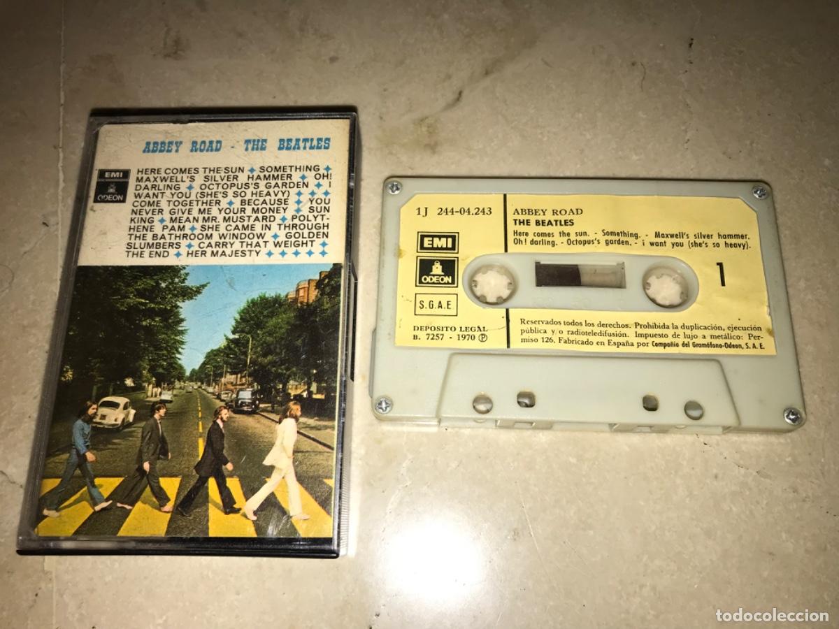 Casetes antiguos: THE BEATLES-ABBEY ROAD-ORIGINAL ESPA&Ntilde;OL 1970