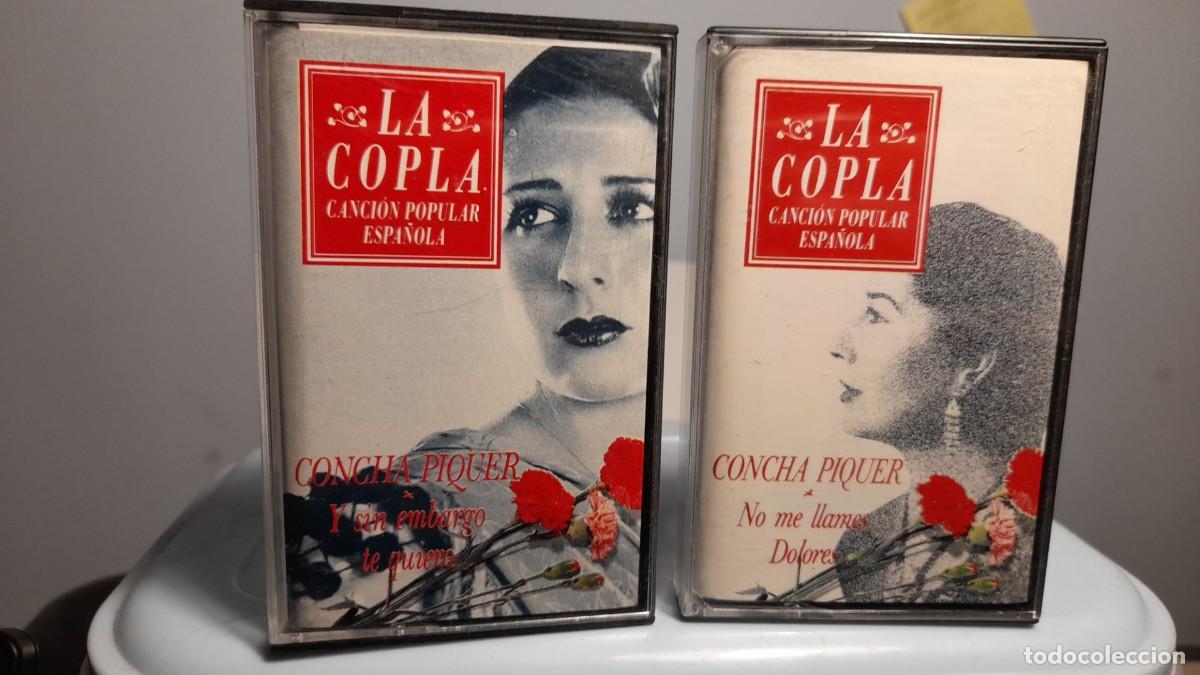 Casetes antiguos: 2 CASETES DE CONCHA PIQUER - Foto 1