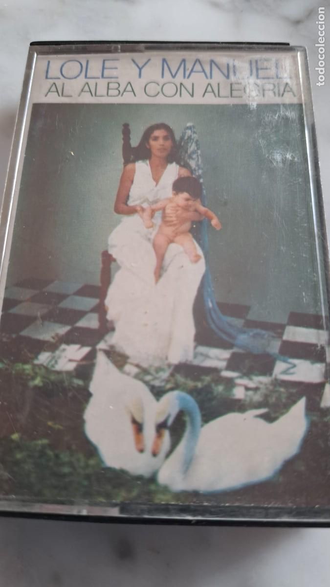Casetes antiguos: Lole y Manuel. Al alba con alegr&iacute;a - Foto 1