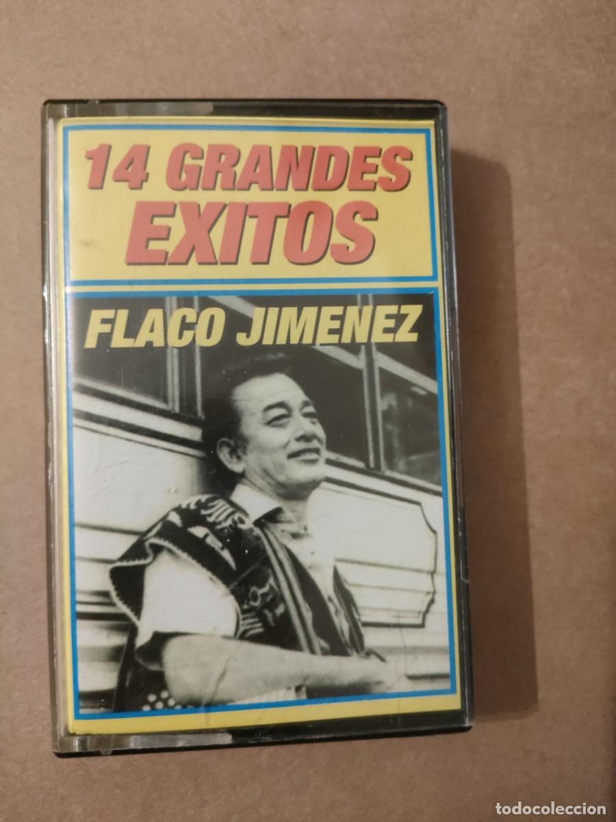 Casetes antiguos: 14 GRANDES EXITOS FLACO JIMENEZ - Foto 1