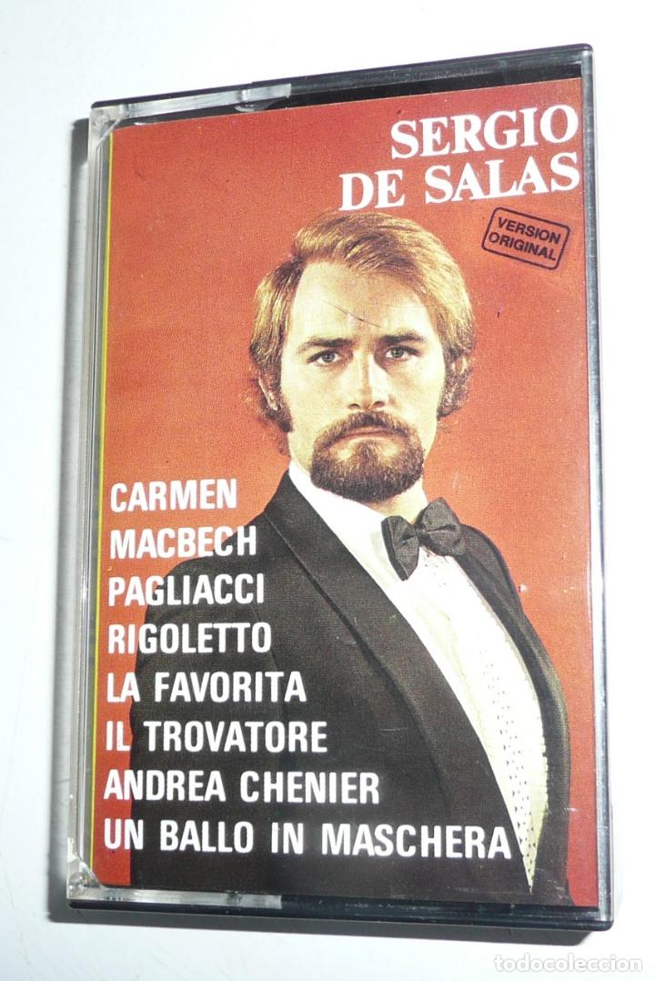 Casetes antiguos: Casete Sergio de Salas (CRS Musical) - Foto 1