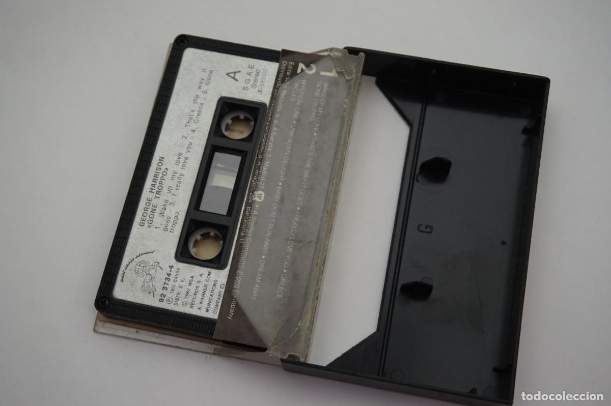 Casetes antiguos: CASETE - GEORGE HARRISON - GONE TROPPO - Foto 2