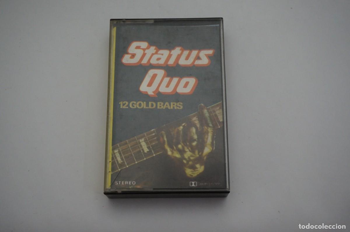 Casetes antiguos: CASETE - STATUS QUO - 12 GOLD BARS - Foto 1