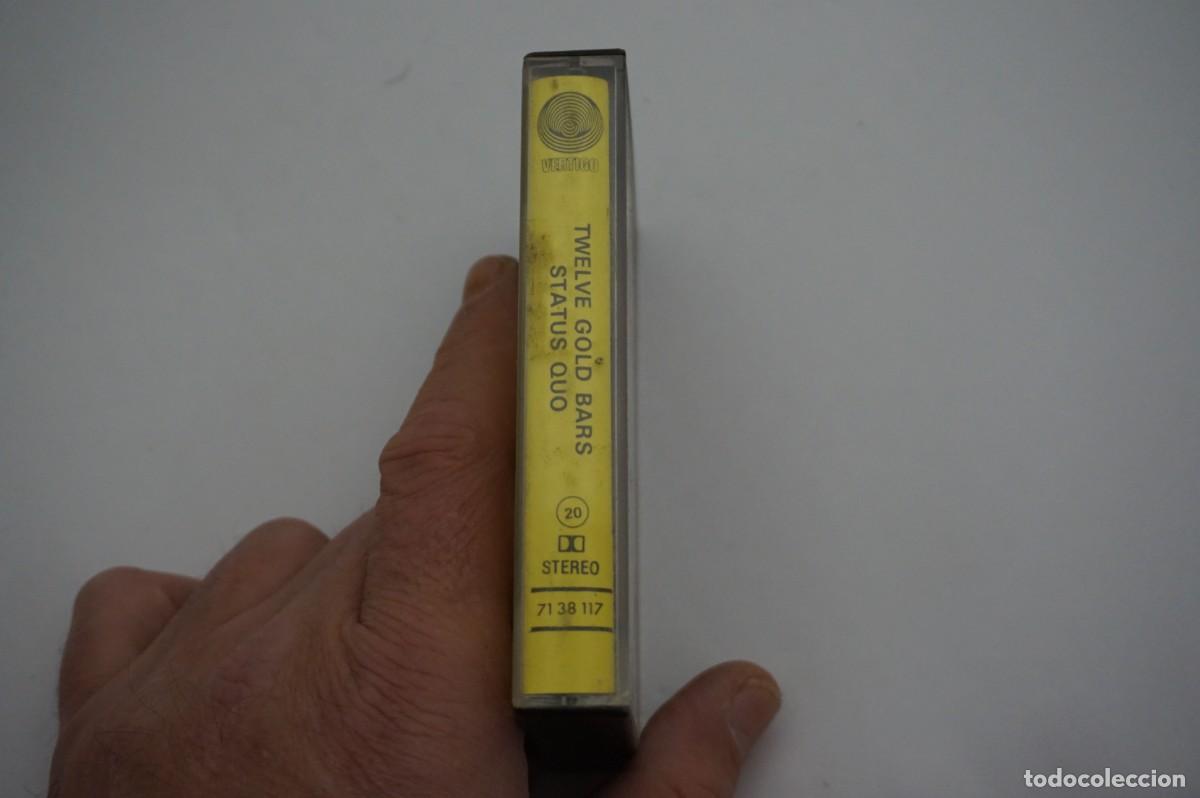 Casetes antiguos: CASETE - STATUS QUO - 12 GOLD BARS - Foto 5