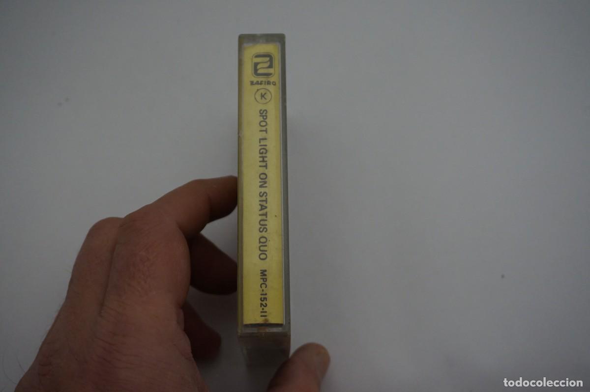 Casetes antiguos: CASETE - SPOT LIGHT ON STATUS QUO - Foto 3