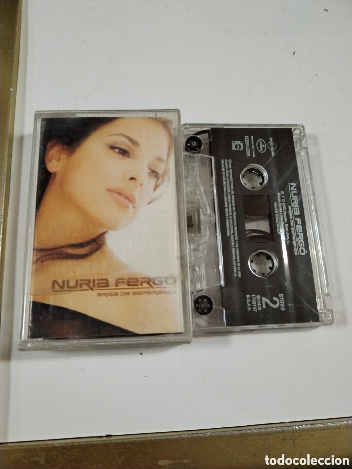Casetes antiguos: Nuria Ferg&oacute;. Brisa de esperanza. CASSETE - Foto 1