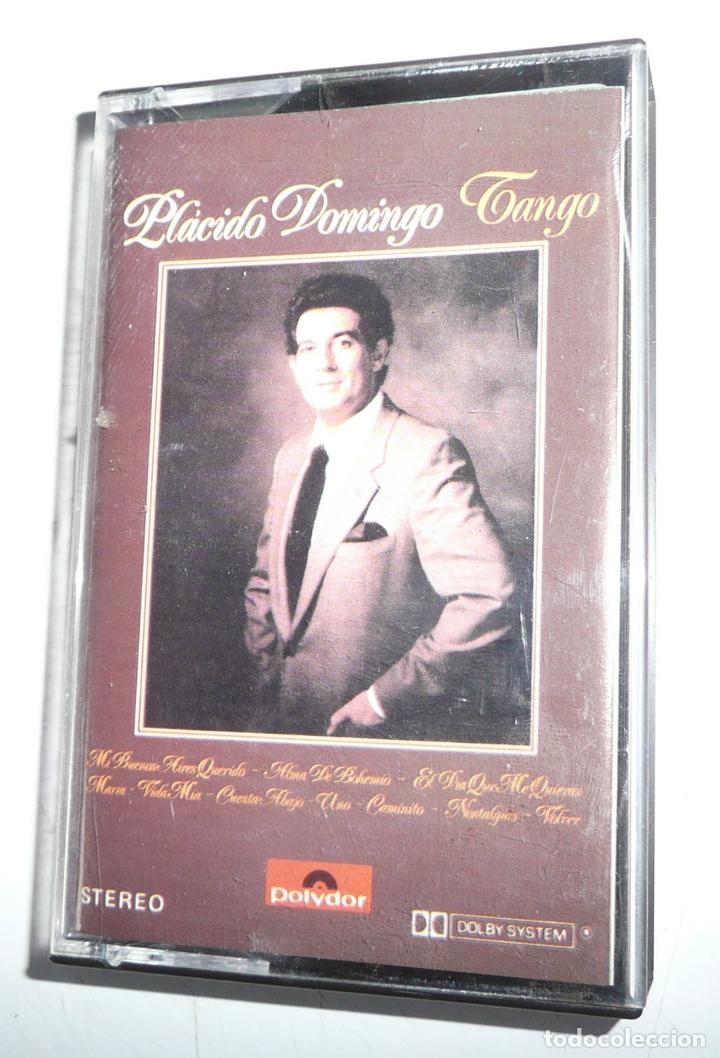 Casetes antiguos: Casete Pl&aacute;cido Domingo - Tango (Polydor, 1981) - Foto 1