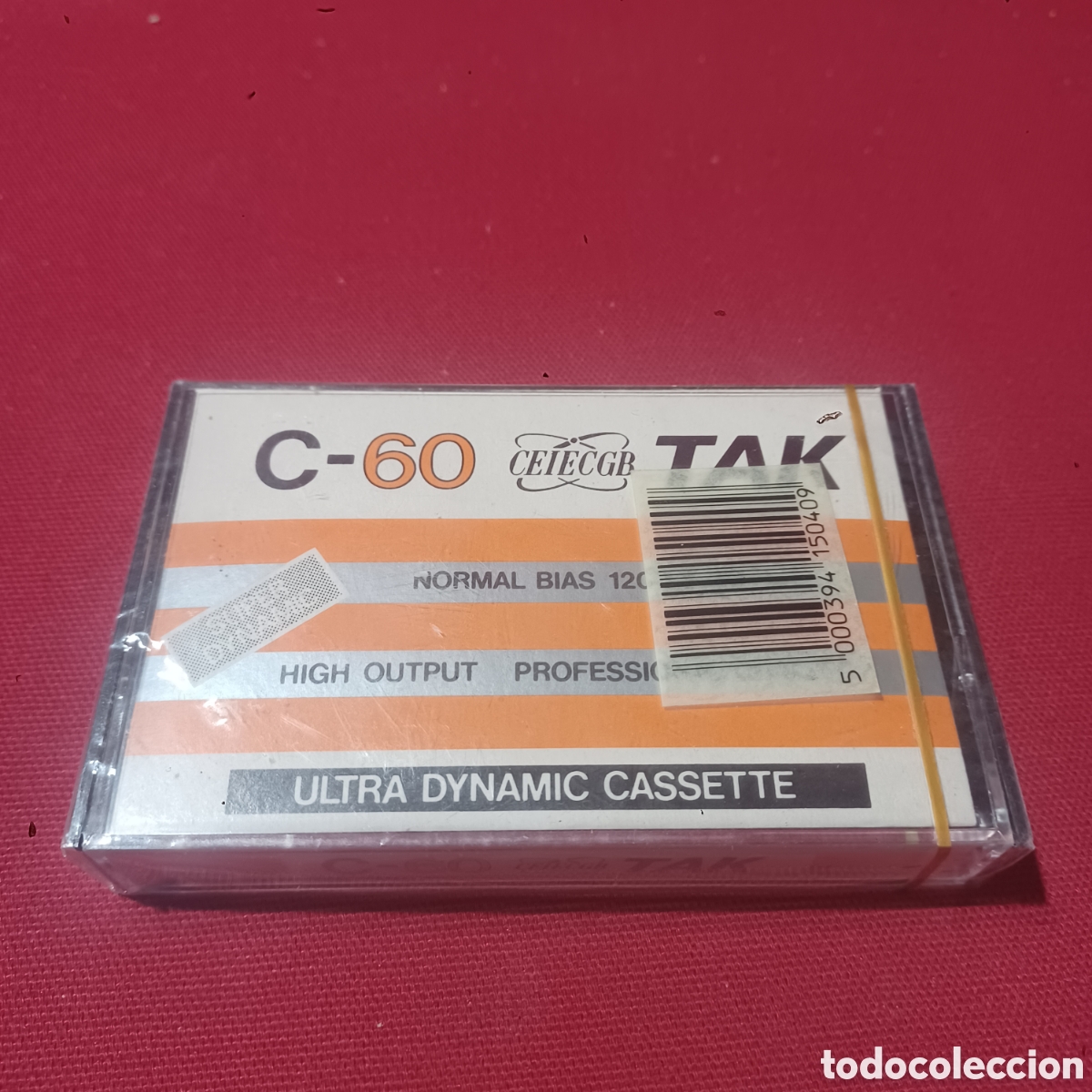 Casetes antiguos: Cinta casete para grabar C - 60 CEIECGB TAK PRECINTADA