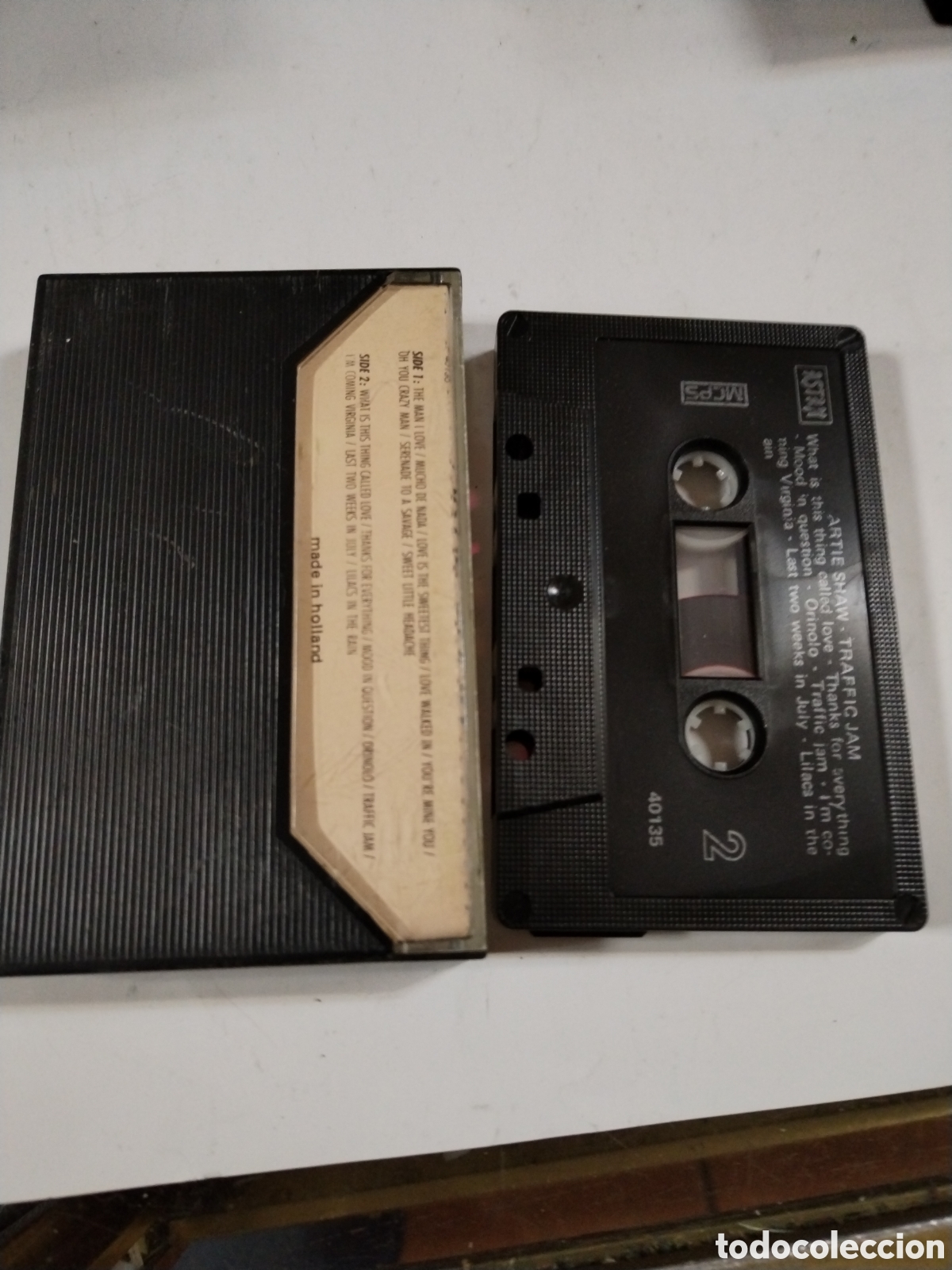 Casetes antiguos: ARTIE SHAW, TRAFFIC JAM. Cassete - Foto 2