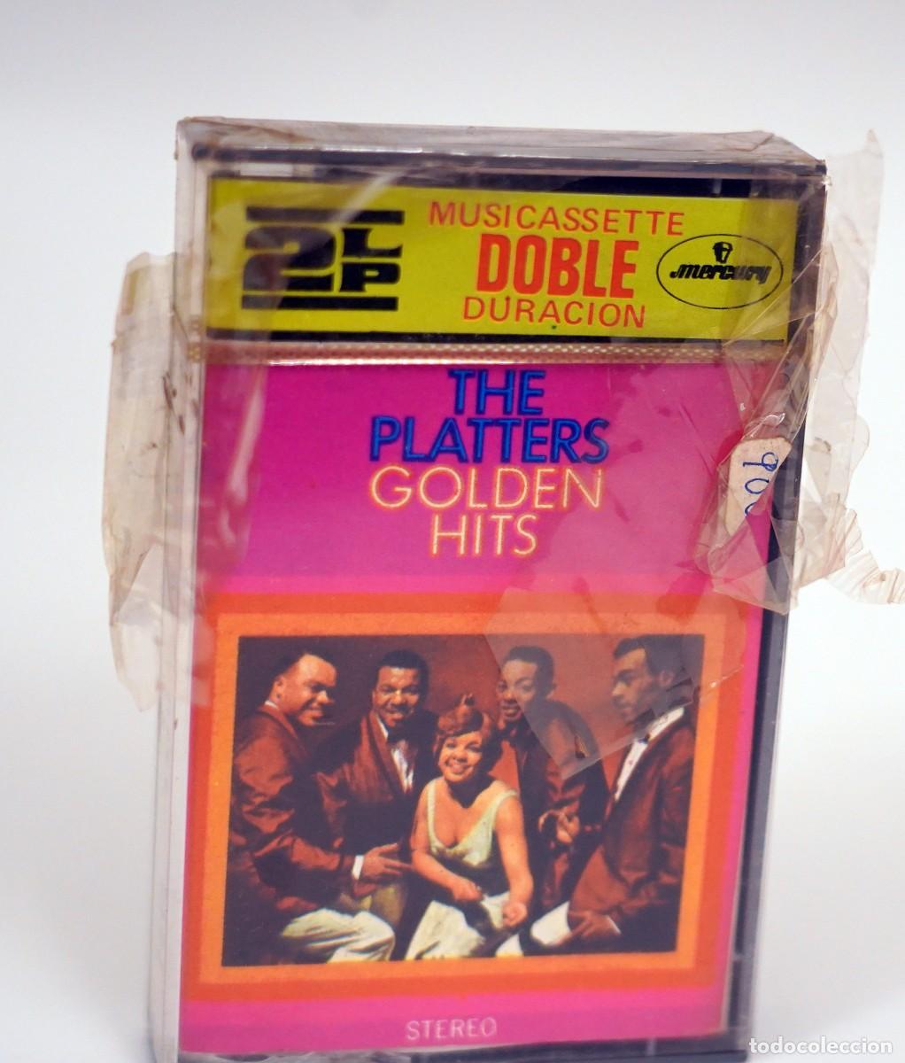 Casetes antiguos: THE PLATTERS , GOLDEN HITS - Foto 1