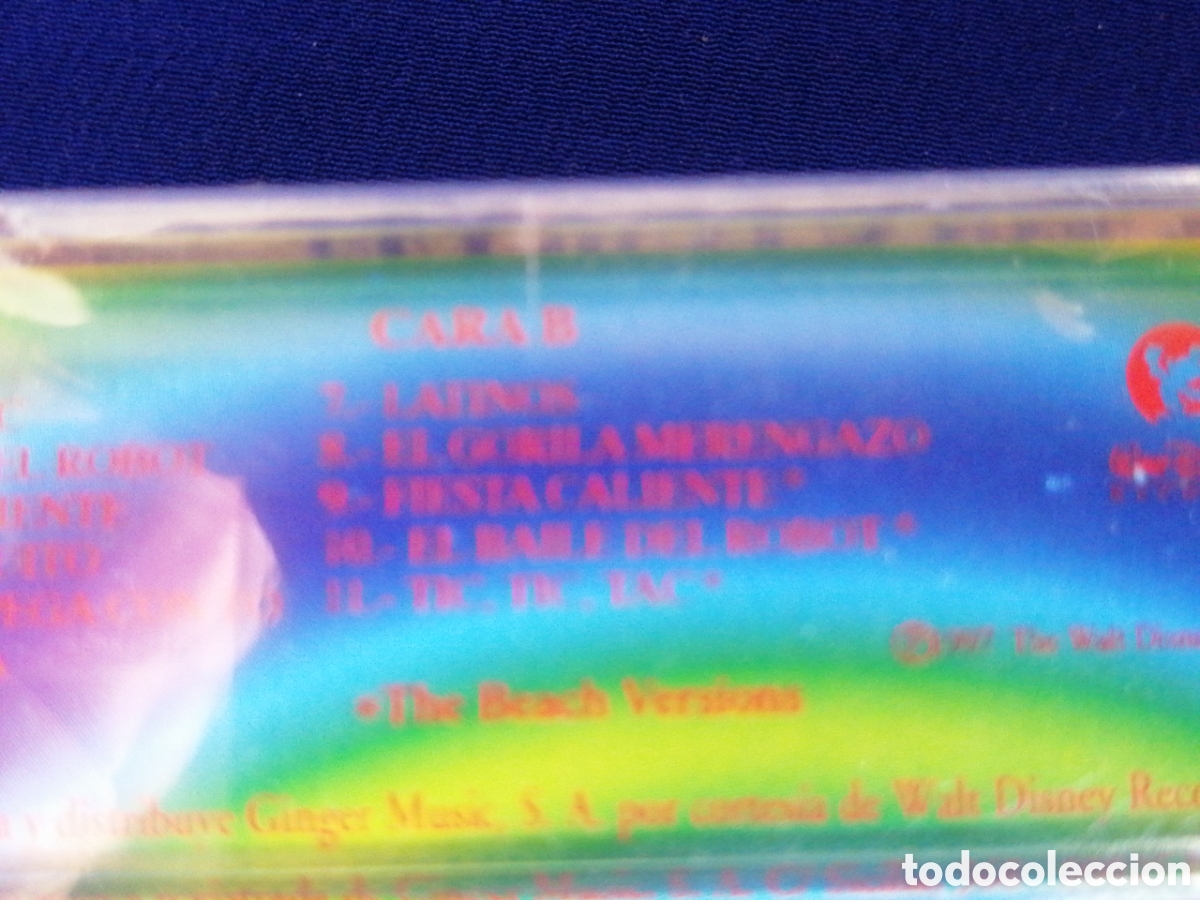 Casetes antiguos: EL PIRATA DEL CARIBE - DISNEY (PRECINTADA) - Foto 5