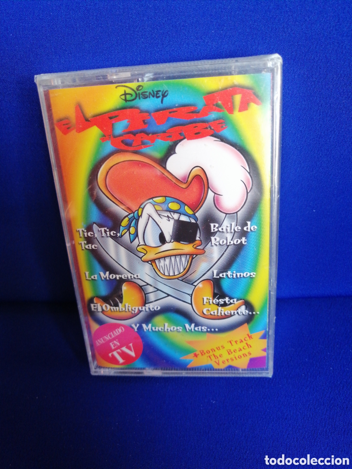 Casetes antiguos: EL PIRATA DEL CARIBE - DISNEY (PRECINTADA) - Foto 1