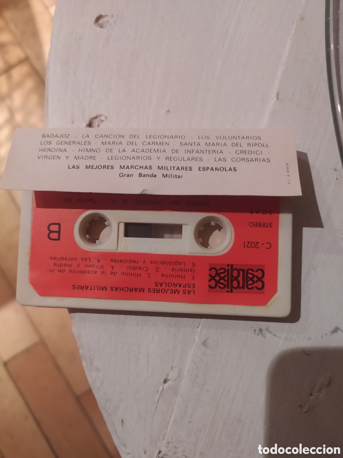 Casetes antiguos: Cassette Marchas Militares - Foto 2