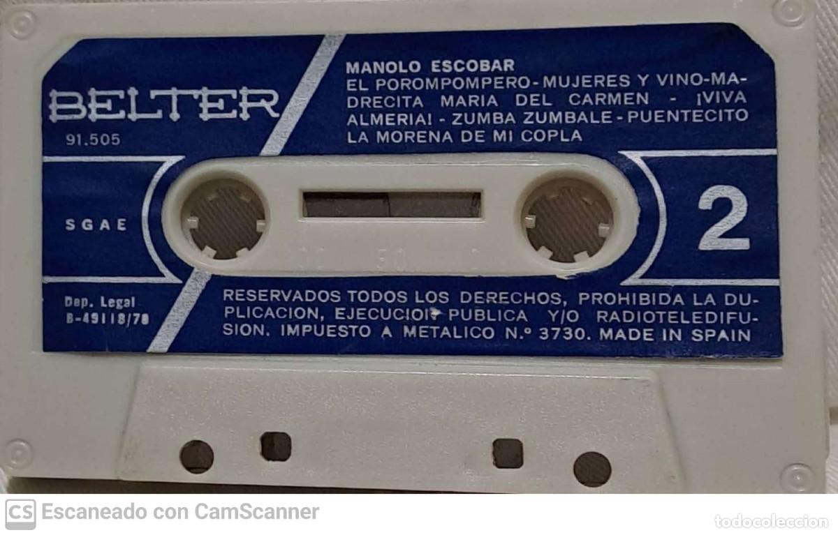 Casetes antiguos: Manolo Escobar &lrm;&ndash; Mr. Porompompero - Foto 2