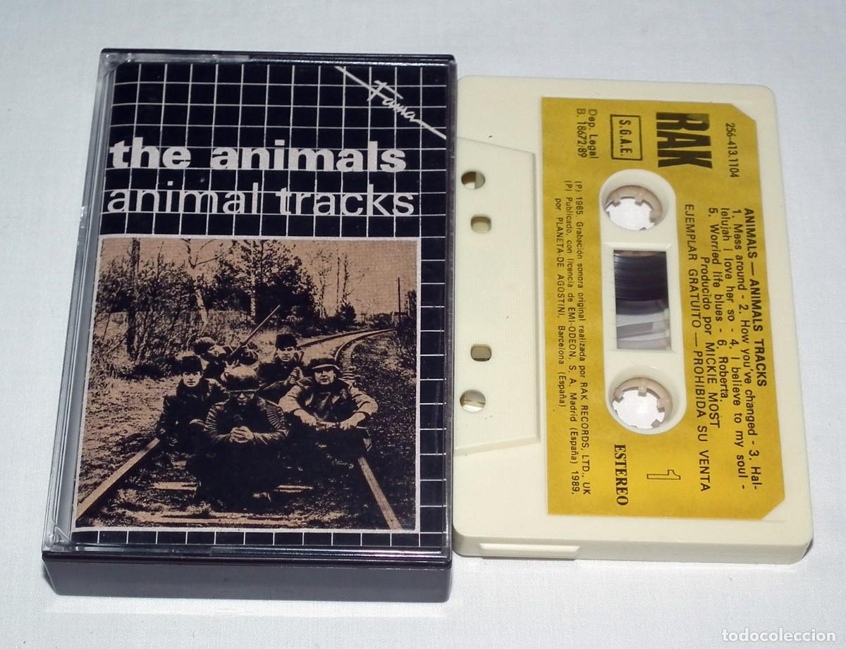 Casetes antiguos: CASSETTE THE ANIMALS - ANIMALS TRACKS - Foto 1
