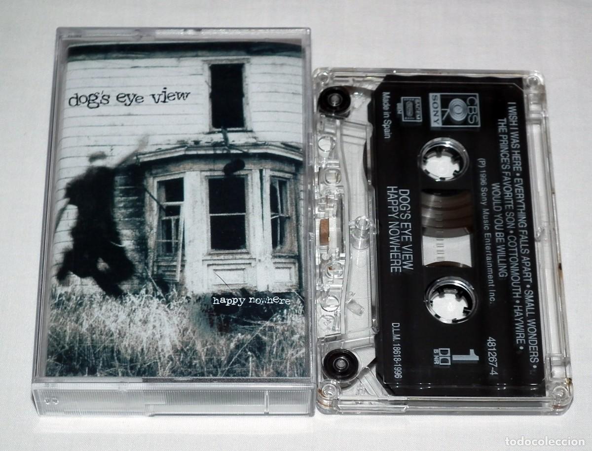 Casetes antiguos: CASSETTE DOGS EYE VIEW - HAPPY NOWHERE - Foto 1