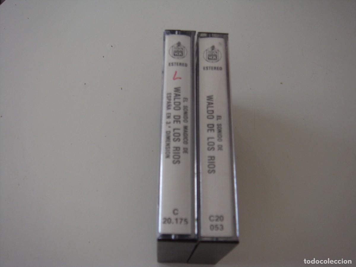 Casetes antiguos: WALDO DE LOS RIOS 2 CASETES - Foto 2