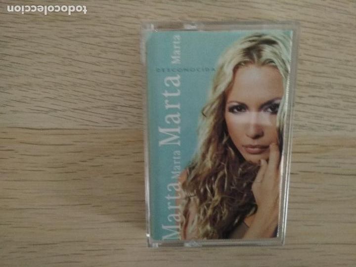 Casetes antiguos: MARTA SANCHEZ - DESCONOCIDA 1998 ed espa&ntilde;ola - Foto 1