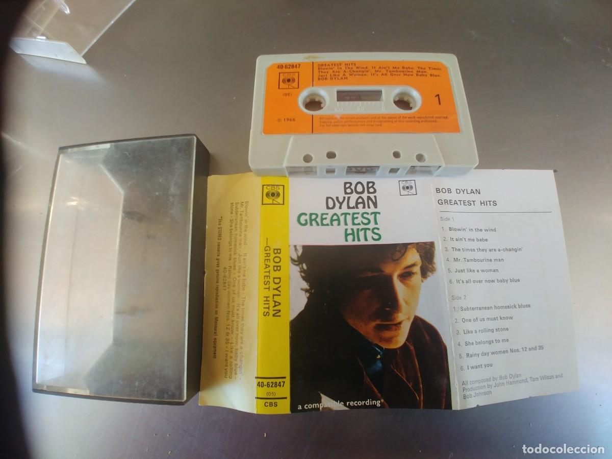 Casetes antiguos: BOB DYLAN-CASETE GREATEST HITS - Foto 1