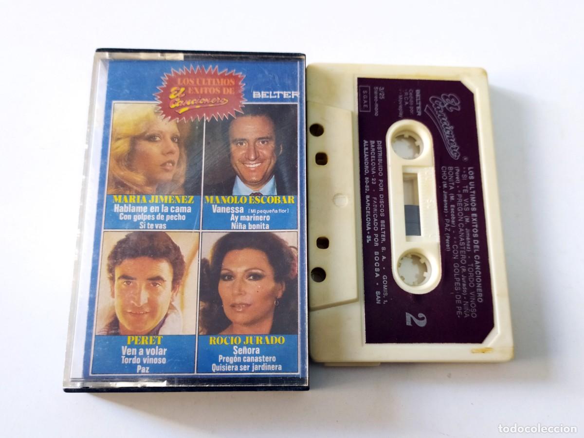 Casetes antiguos: CASSETTE LOS ULTIMOS EXITOS DE: EL CANCIONERO - Foto 1