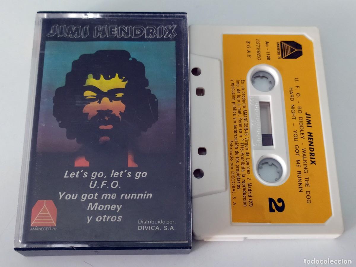 Casetes antiguos: CASSETTE JIMI HENDRIX - LET&acute;S GO, LETS&acute;GO - Foto 1
