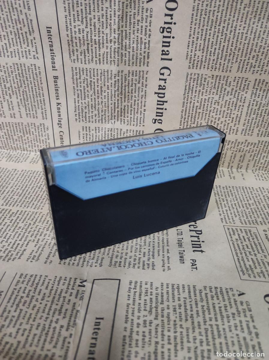 Casetes antiguos: LUIS LUCENA PAQUITO CHOCOLATERO - Foto 2