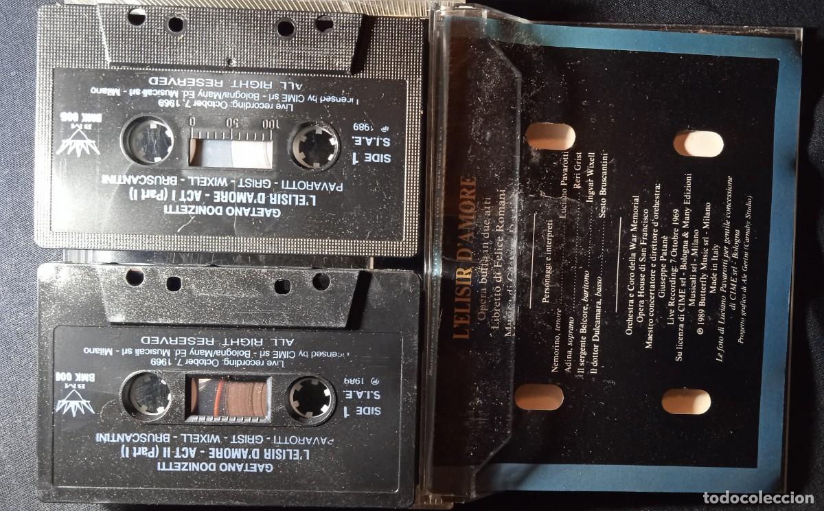 Casetes antiguos: Doble casette Pavarotti. - Foto 3