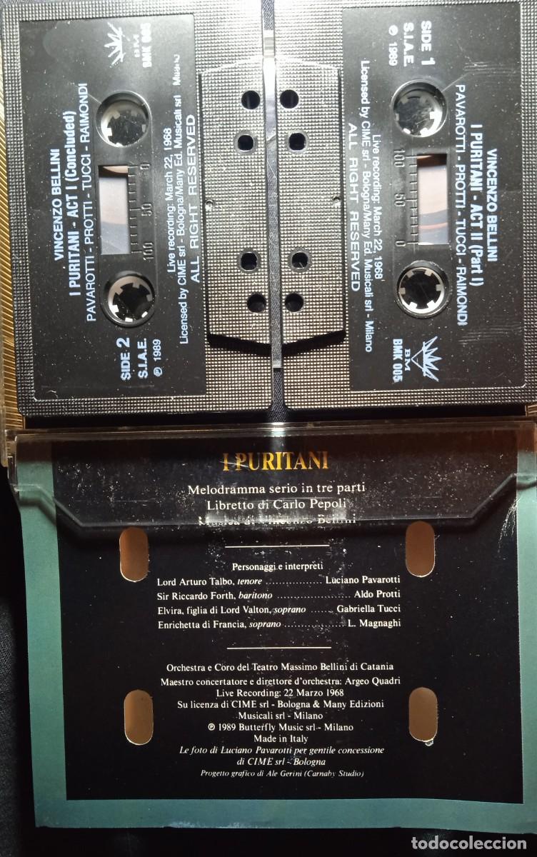 Casetes antiguos: Doble casette Pavarotti. - Foto 3