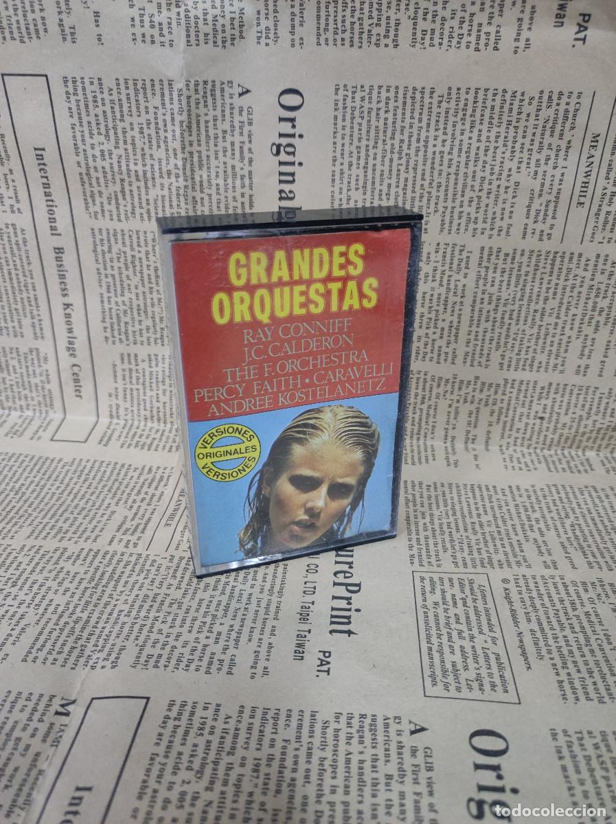 Casetes antiguos: GRANDES ORQUESTAS VERSIONES ORIGINALES - Foto 1