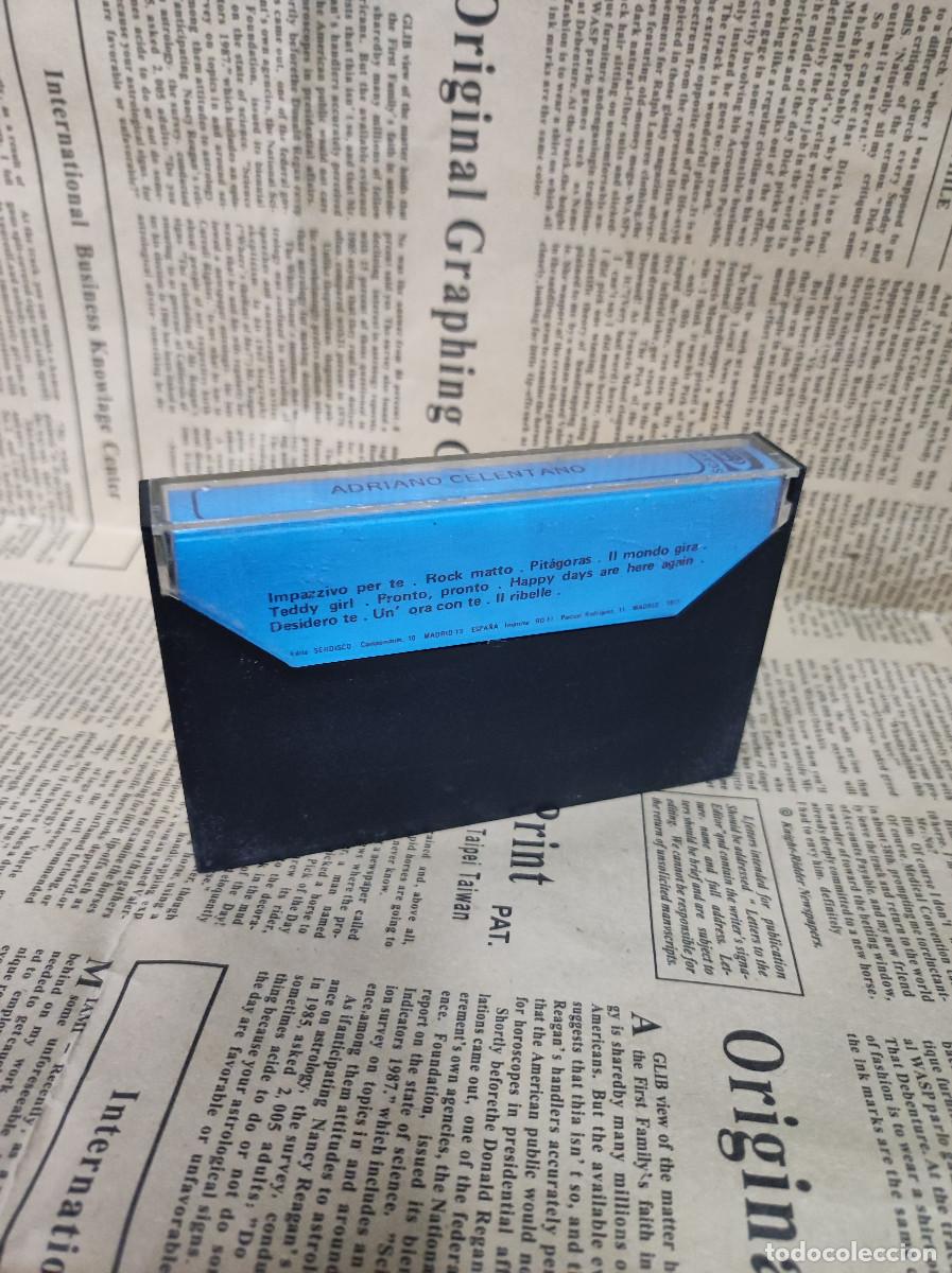 Casetes antiguos: ADRIANO CELENTANO - Foto 2