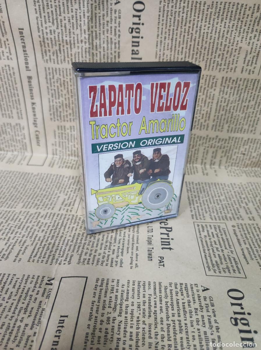 Casetes antiguos: Zapato Veloz - Tractor Amarillo - Foto 1