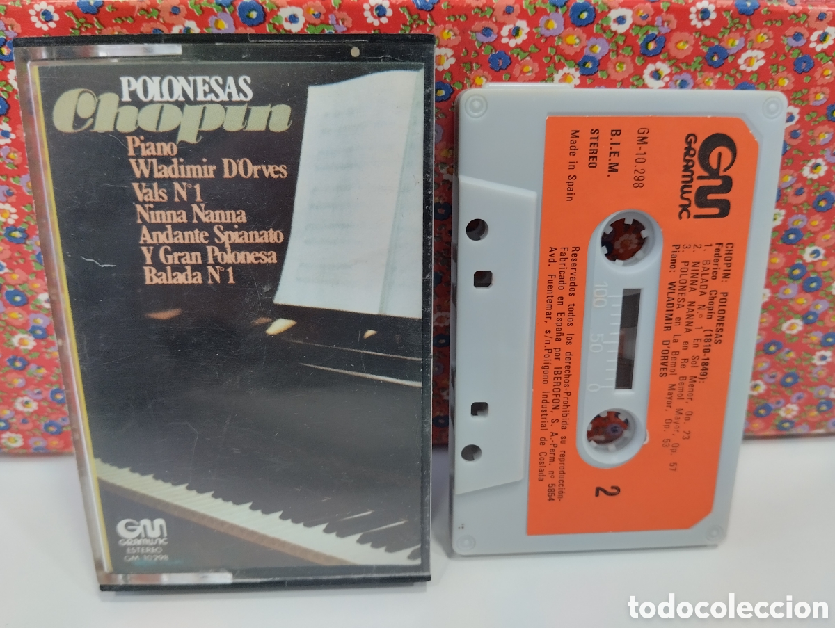 Casetes antiguos: CINTAS CASSETTE POLONESAS CHOPIN - Foto 1