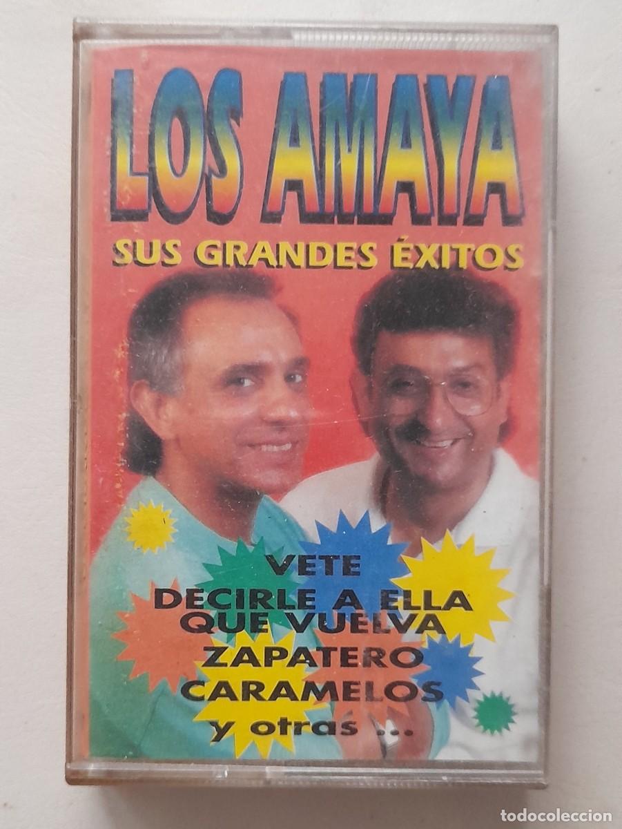 Casetes antiguos: CASETE LOS AMAYA GRANDES &Eacute;XITOS - Foto 1