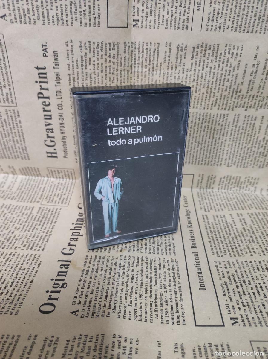 Casetes antiguos: Alejandro Lerner - Todo A Pulm&oacute;n - Foto 1