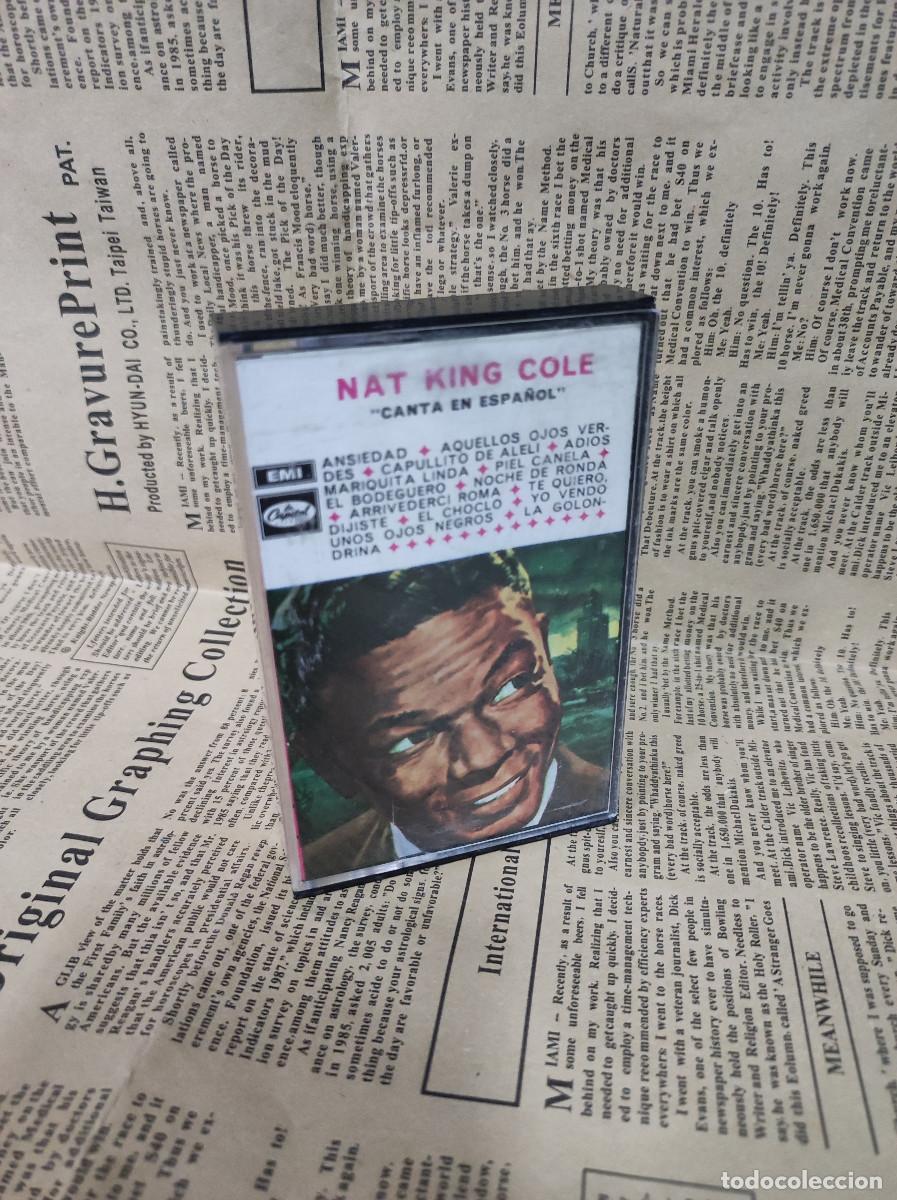 Casetes antiguos: Nat King Cole &ndash; Canta En Espa&ntilde;ol - Foto 1