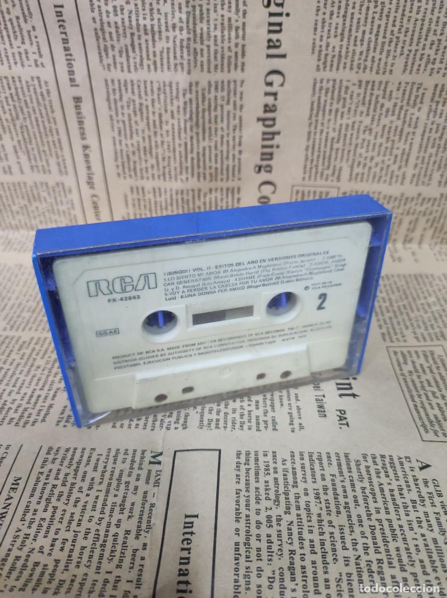 Casetes antiguos: BINGO VOL II EXITOS DEL A&Ntilde;O EN VERSIONES ORIGINALES - Foto 1