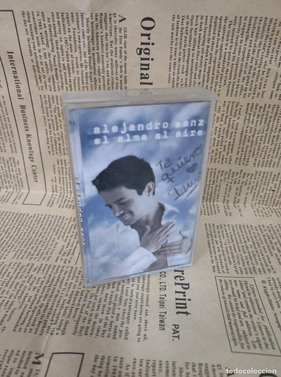 Casetes antiguos: Alejandro Sanz &ndash; El Alma Al Aire - Foto 1