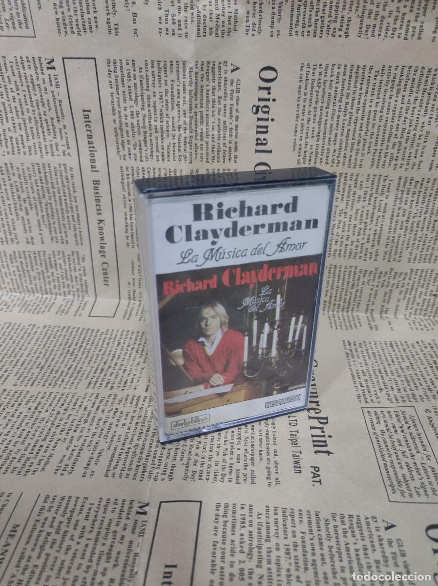 Casetes antiguos: RICHARD CLAYDERMAN LA MUSICA DEL AMOR - Foto 1