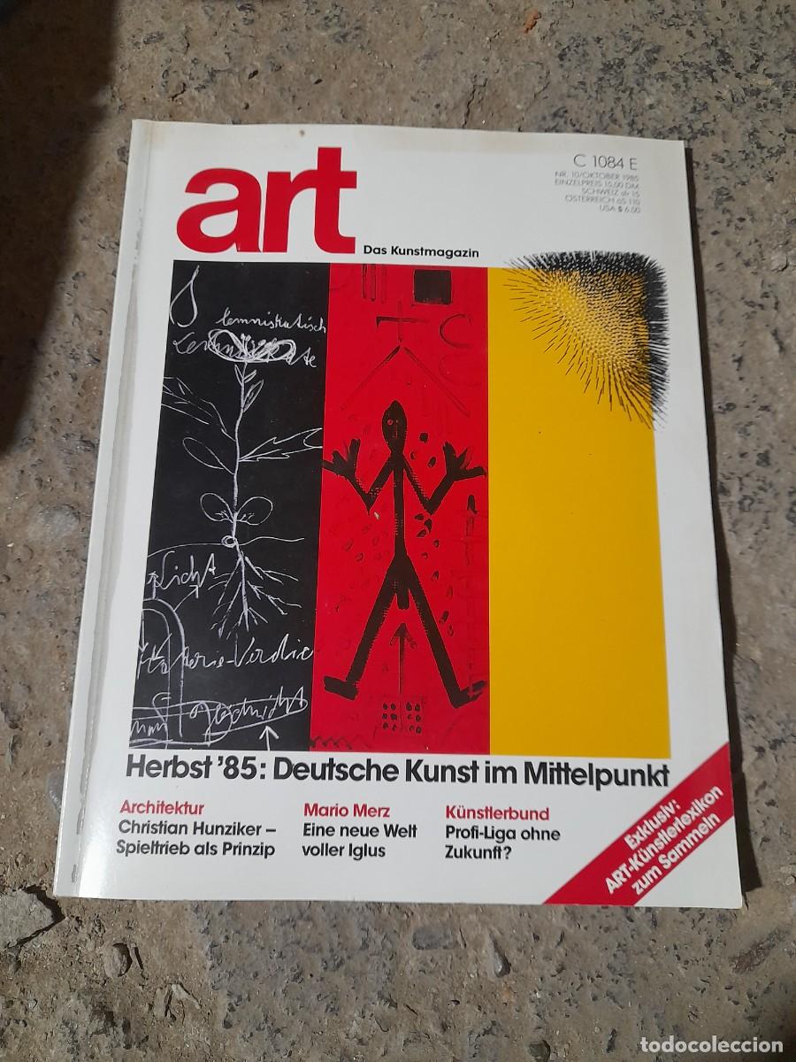 Cassetes antigas: Revista arte Art Das kunstmagazin Aleman Architektur Mario Merz K&uuml;nstlerbund