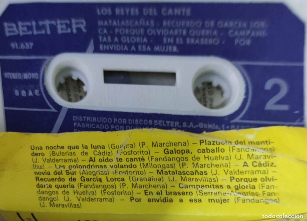 Casetes antiguos: LOS REYES DEL CANTE - Foto 2