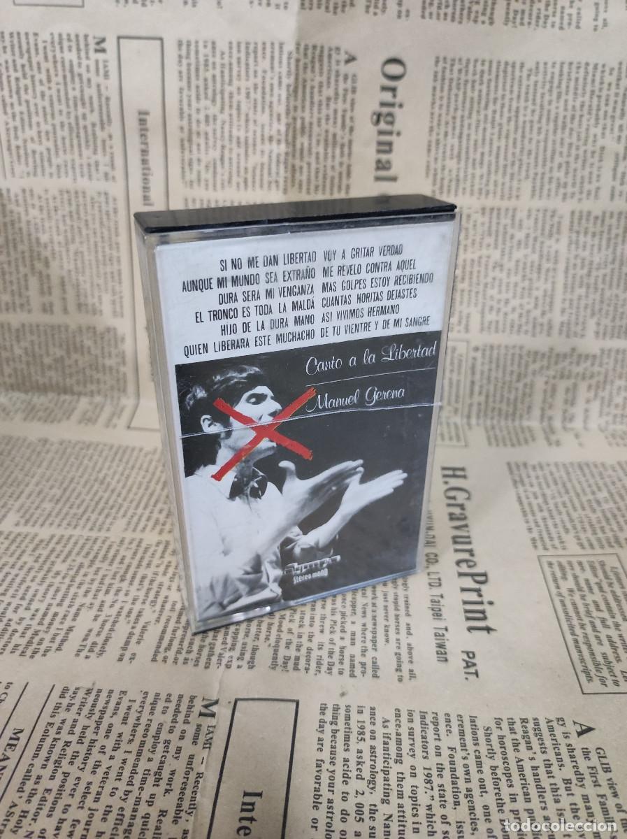 Casetes antiguos: Manuel Gerena &ndash; Canto A La Libertad - Foto 1