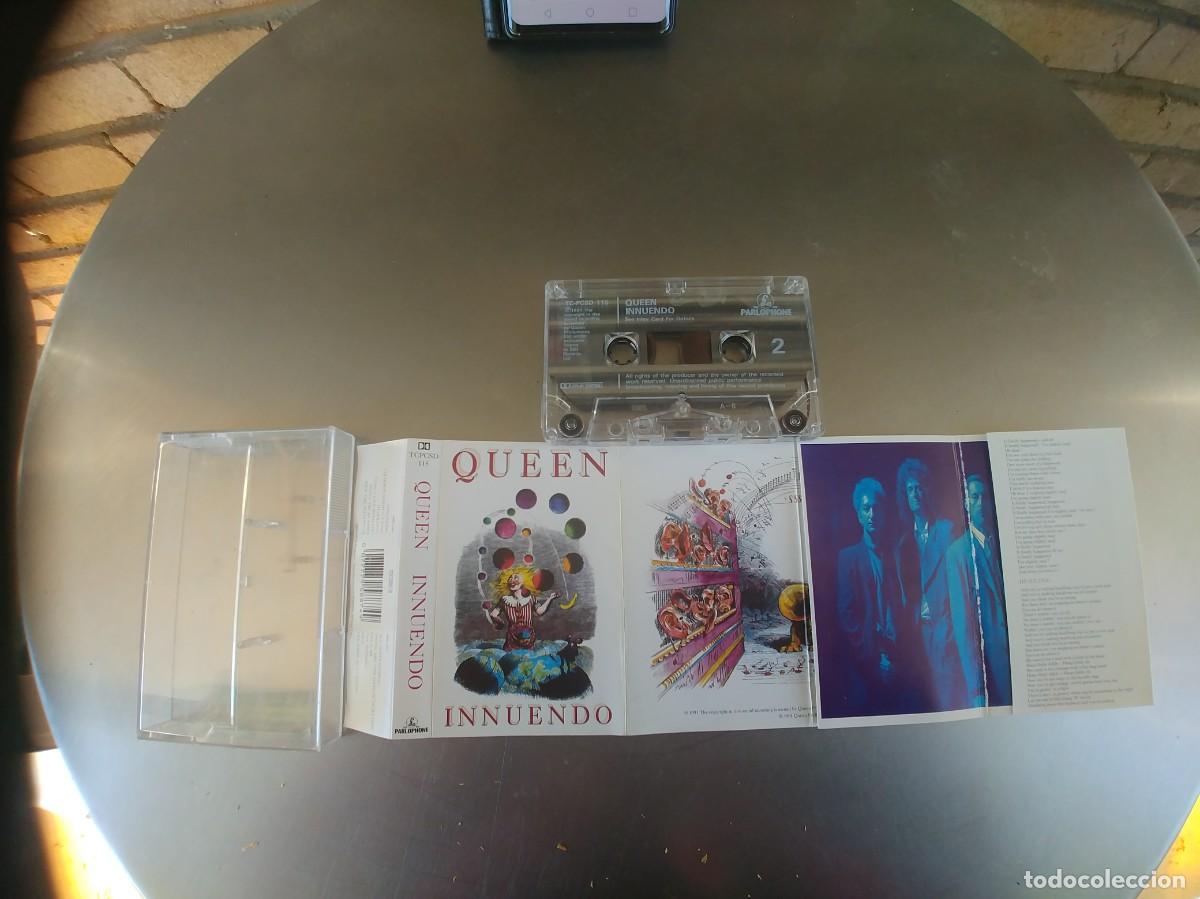 Casetes antiguos: QUEEN-CASETE INNUENDO - Foto 1