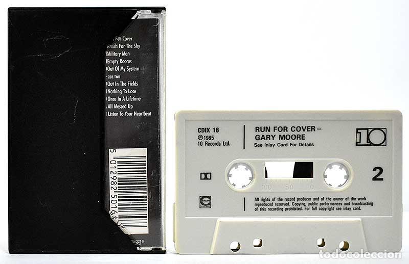 Casetes antiguos: Gary Moore - Run For Cover. Casete - Foto 2