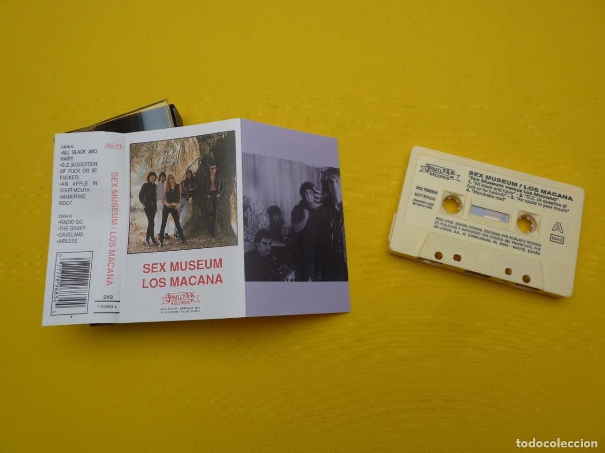 Cassettes Anciennes: CASSETTE SEX MUSEUM - LOS MACANA - SPAIN Press - 7 89683 4 (M-/M-)