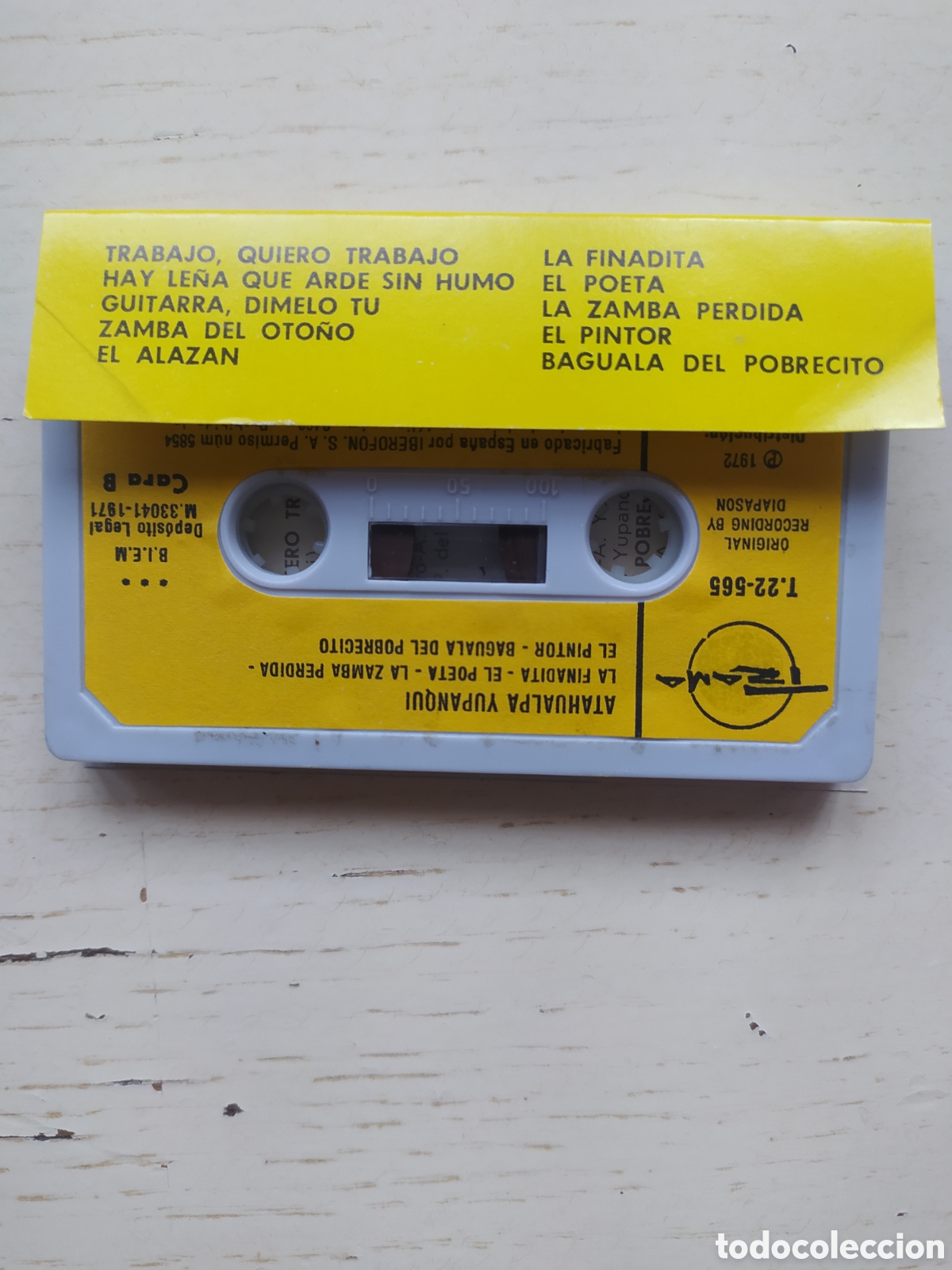Casetes antiguos: Cass Atahualpa Yupanqui - Foto 2